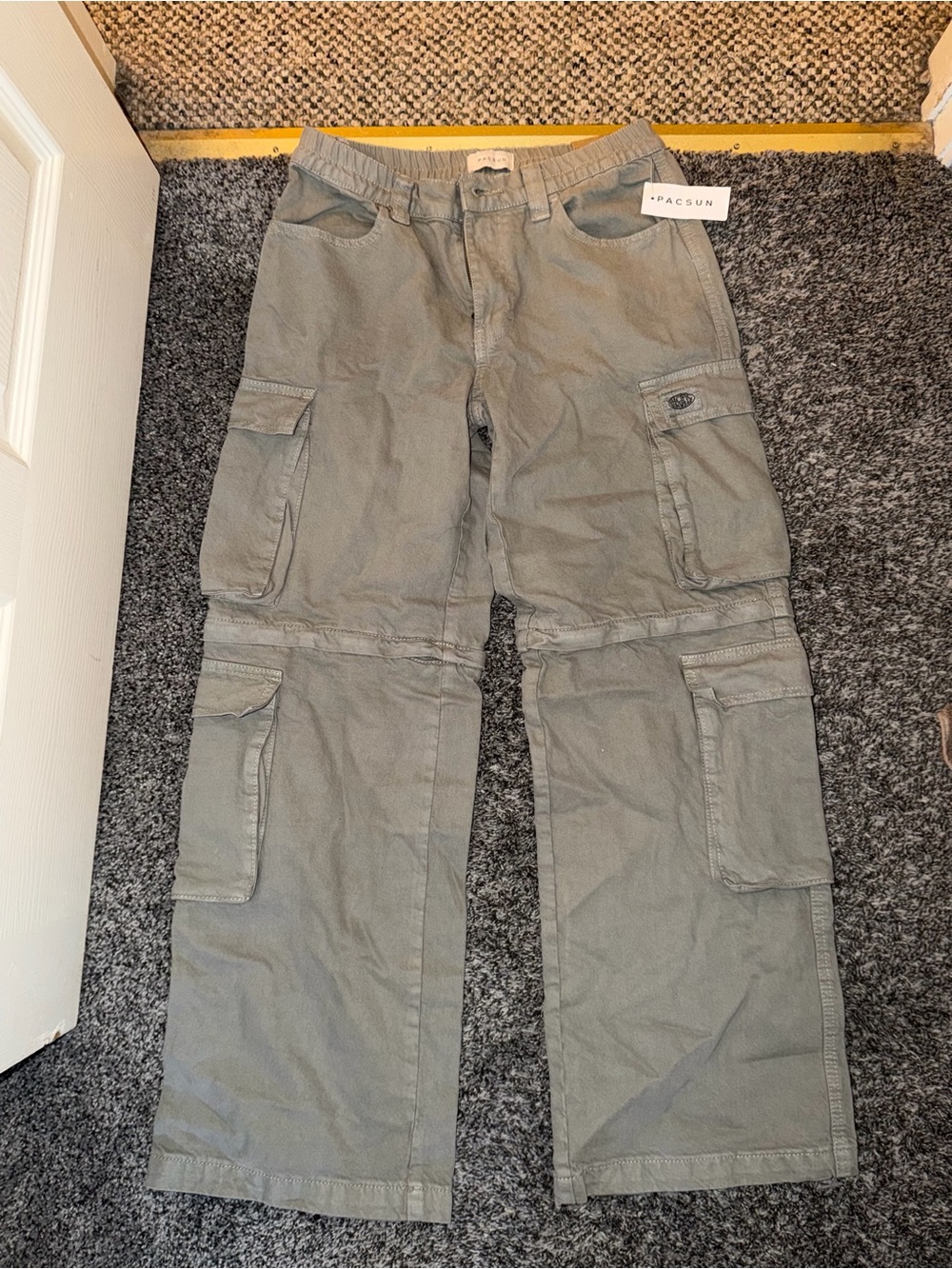 PacSun Light Dusty Sage Cargo Pants